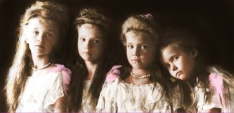 Romanov sisters: Olga, Tatiana, Maria, Anastasia